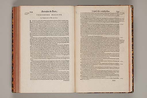 Les annales generales de la ville de Paris, representant tout ce que l'histoire a peu remarquer de ce qui s'est passé de plus memorable en icelle,  depuis sa premiere fondation, jusques à present ... 