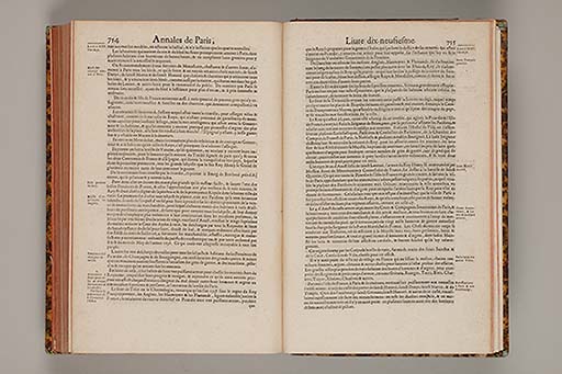 Les annales generales de la ville de Paris, representant tout ce que l'histoire a peu remarquer de ce qui s'est passé de plus memorable en icelle,  depuis sa premiere fondation, jusques à present ... 